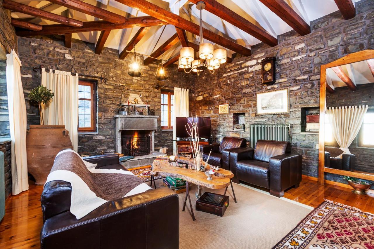 Villa Heaven'S View Mansion - Zagori Stone Built Gem Kipoi Exterior foto