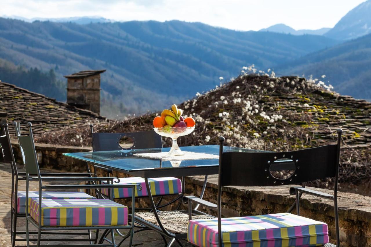 Villa Heaven'S View Mansion - Zagori Stone Built Gem Kipoi Exterior foto