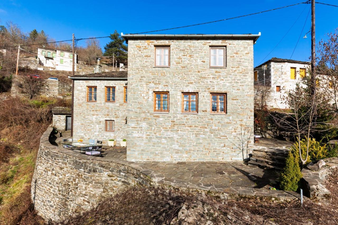 Villa Heaven'S View Mansion - Zagori Stone Built Gem Kipoi Exterior foto