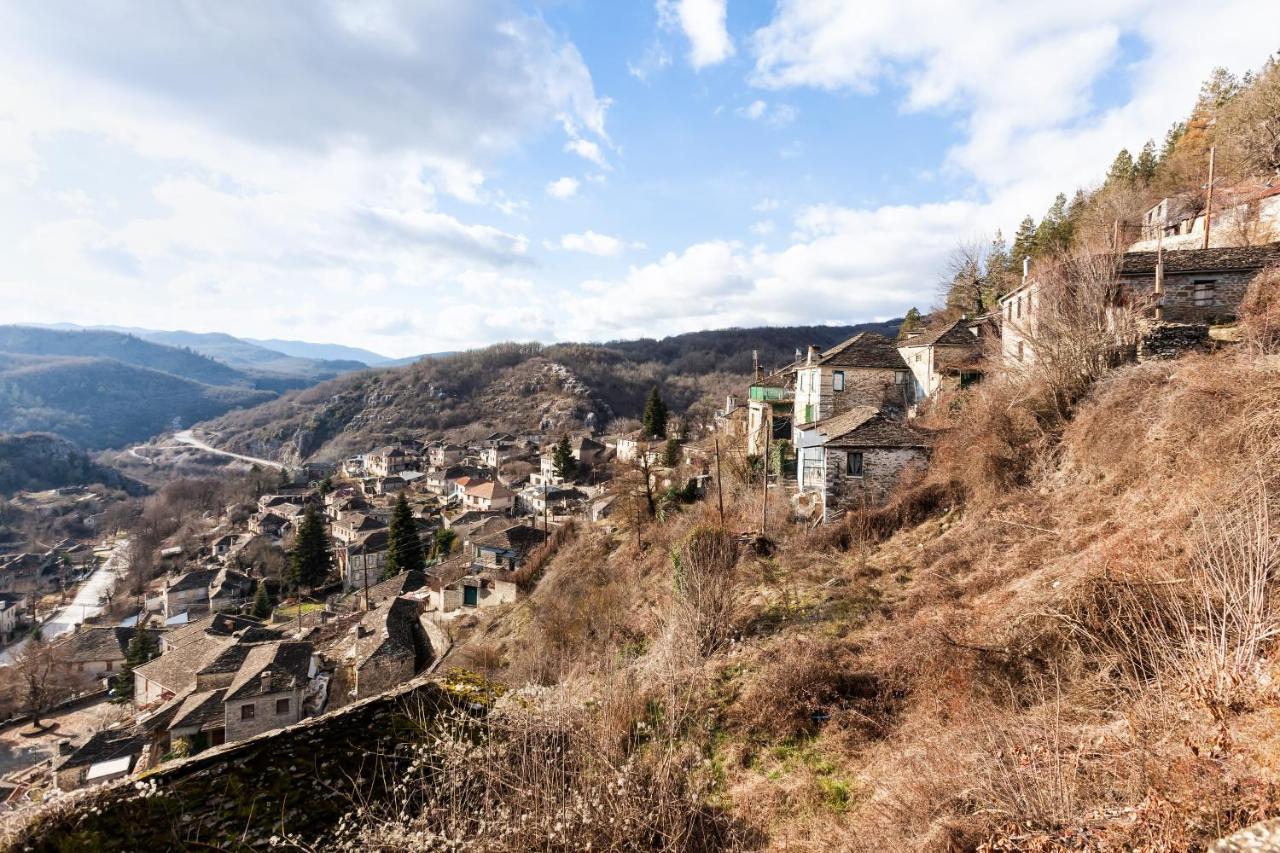 Villa Heaven'S View Mansion - Zagori Stone Built Gem Kipoi Exterior foto